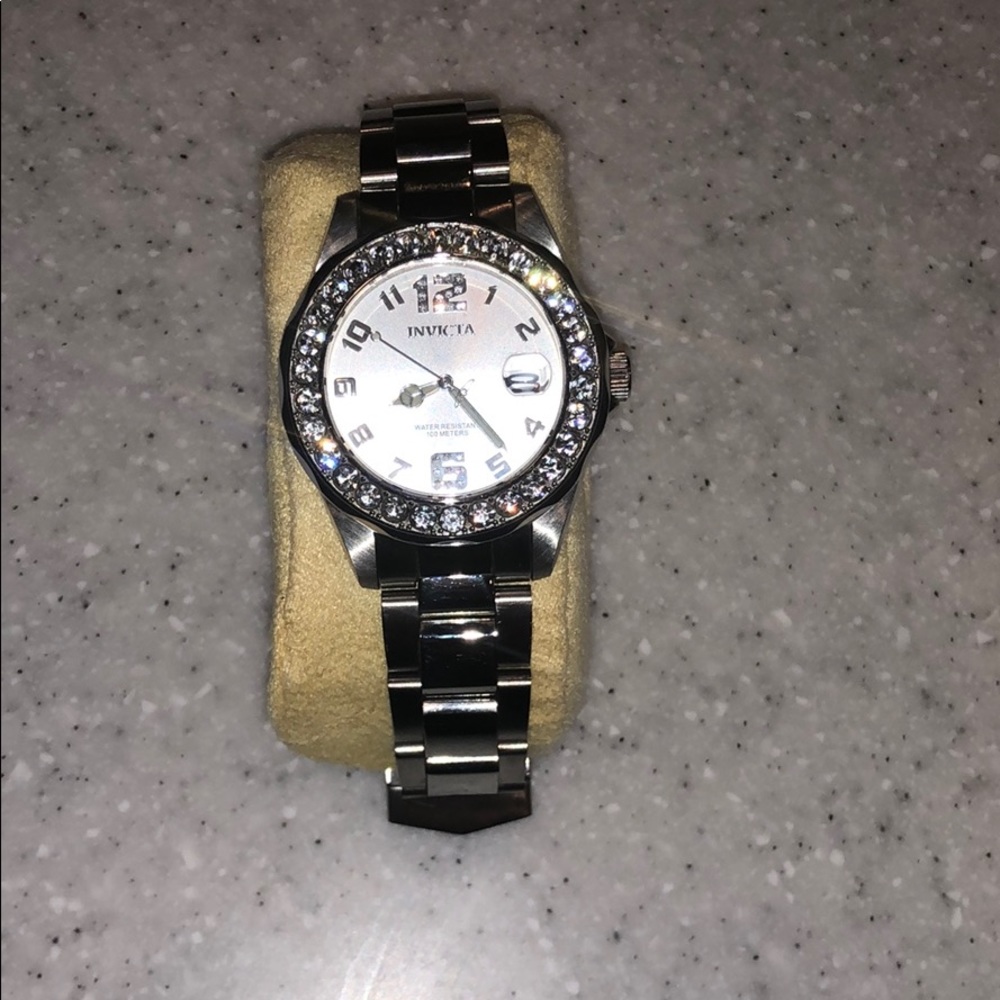 Invicta Pro Diver Silver Stainless Steel Watch